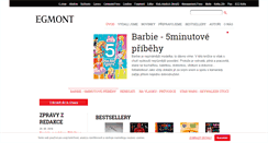 Desktop Screenshot of egmont.cz